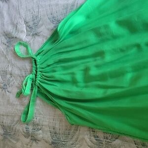 Crown and Ivy green dress, size S, 100 % Tencel